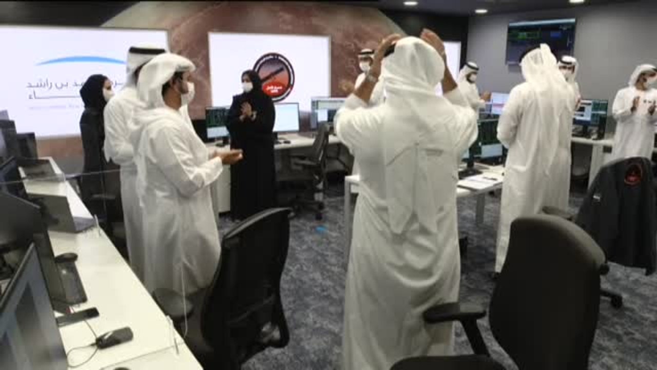 Entra en la órbita de Marte un satélite de observación de Emiratos Arabes Unidos