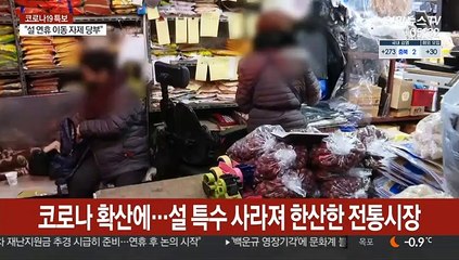 코로나 명절…설 특수 사라진 전통시장 살리기