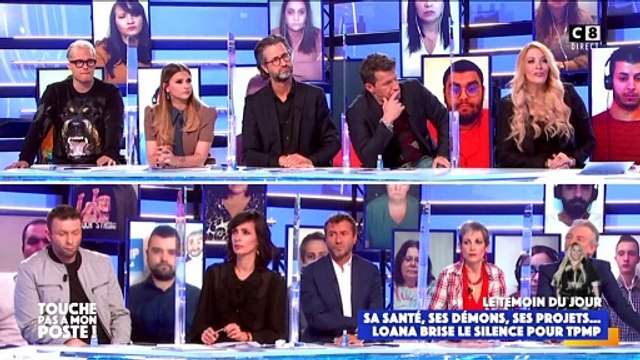 Loana évoque sa fille Mindy dans Touche pas à mon poste , sur C8.
