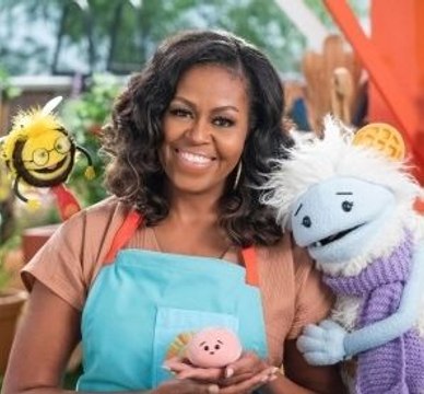 Michelle Obama Announces Children’s Cooking Show, ‘Waffles + Mochi’