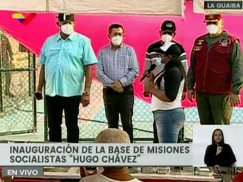 Inauguran Bases de Misiones Socialista Hugo Chávez en la parroquia Urimare del estado La Guaira