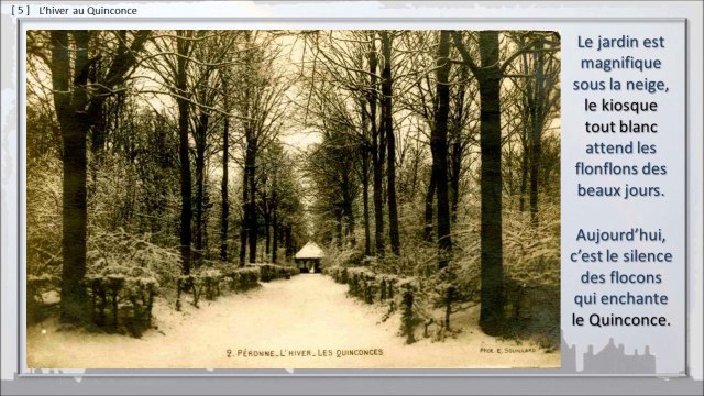 140 - PERONNE, BALADE DANS LE TEMPS, Les bois et jardins du Quinconce ou l'esprit des lumières.