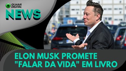 Ao Vivo | Elon Musk promete "falar da vida" em livro | 09/02/2021 | #OlharDigital