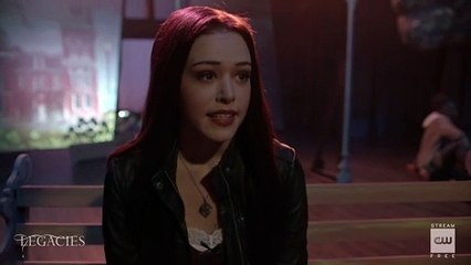 Legacies 3x04 - Clip from Season 3 Episode 4 - Josie & Elena Sing