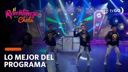 Download Video: El Reventonazo de la Chola: Los Claveles de la Cumbia se enfrentaron a sus dobles en desafío musical