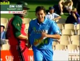 VVS Laxman Unbelievable slip catch of Ajit Agarkar Bowling - Is there anything he can't do