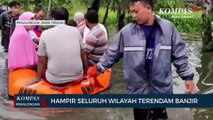 Hampir Seluruh Wilayah di Kota Pekalongan Terendam Banjir