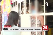 Los Olivos: vecinos de Av. Angelica Gamarra denuncian robos constantes