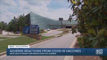 Adverse reactions from COVID-19 vaccine