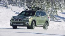 2020 Subaru Forester Touring Snow Driving