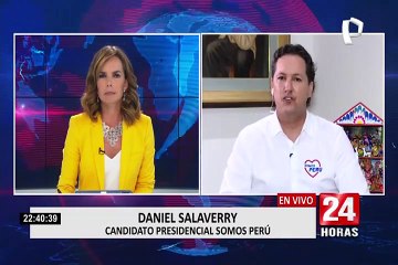 Daniel Salaverry: "Yo si voy a deportar a los extranjeros que estén de forma ilegal en Perú"