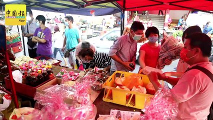 5am已见排队潮  民众巴刹最后冲刺