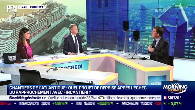Jean-Claude Bourrelier (Bourrelier) : Quel projet de reprise pour les chantiers de l'Atlantique ? - 10/02