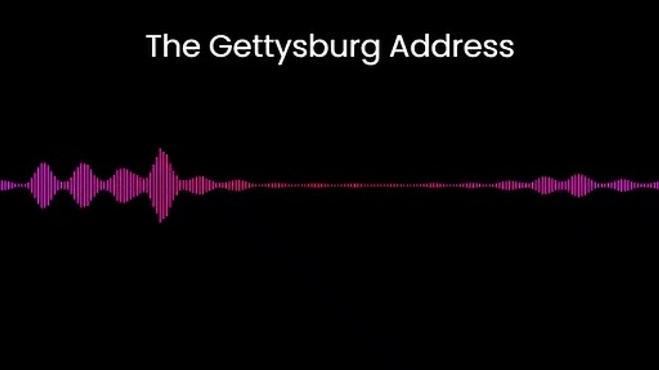 The Gettysburg Address