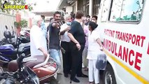 Rajiv Kapoor Demise: Randhir Kapoor reaches the Hospital | SpotboyE