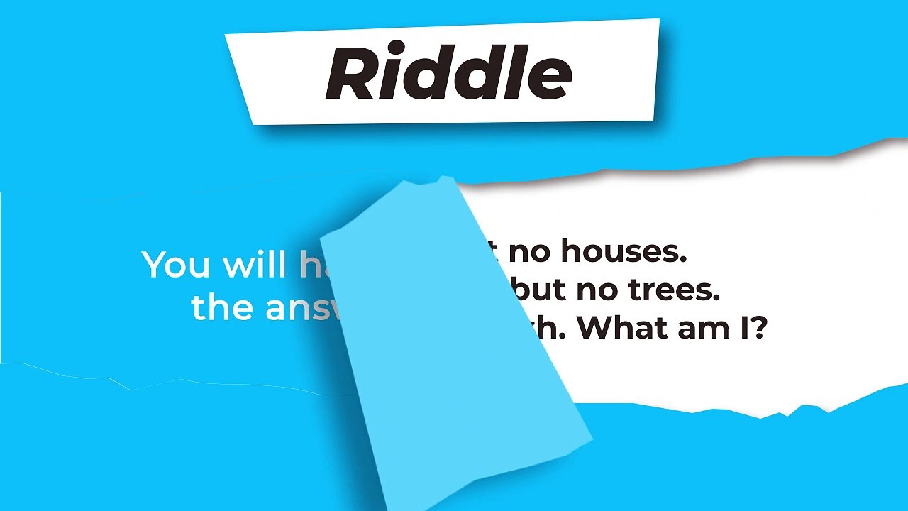 Riddle : Cities without houses