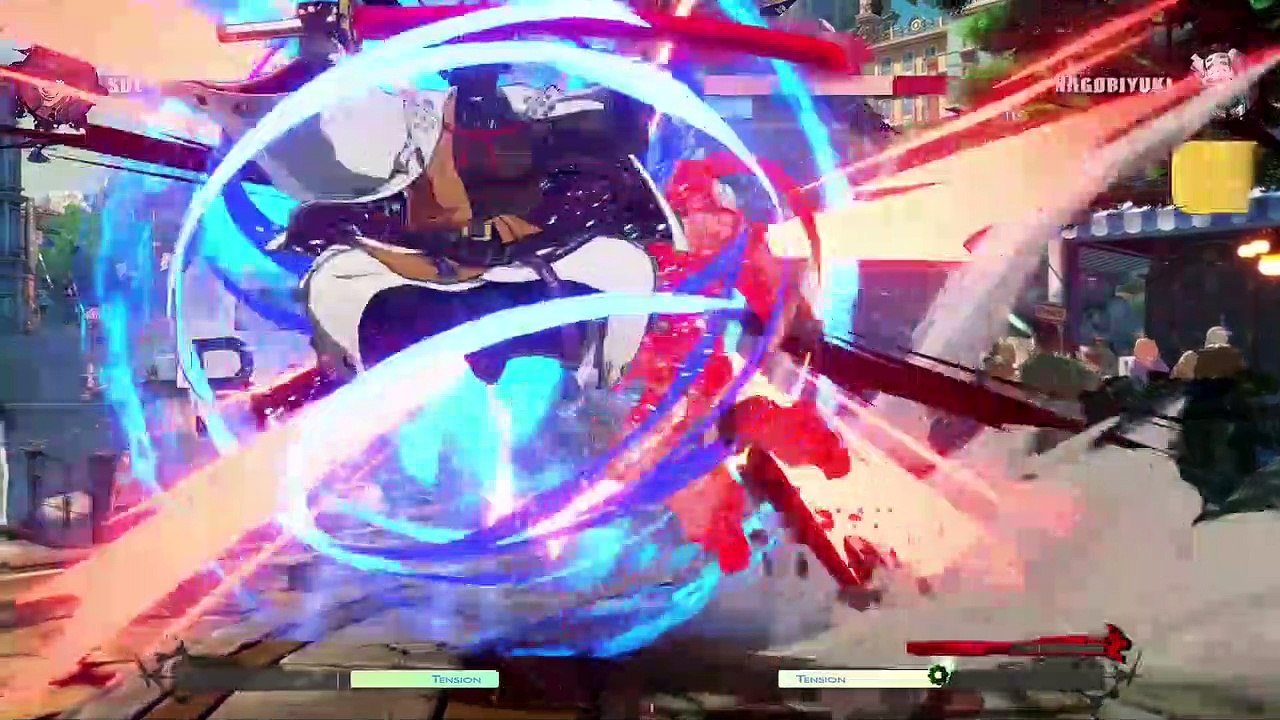 Guilty Gear -Strive -  Gameplay SOL vs NAGORIYUKI