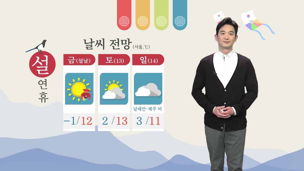 [날씨] 내일 맑고 포근...서쪽 지방 중심 안개 매우 짙어  / YTN