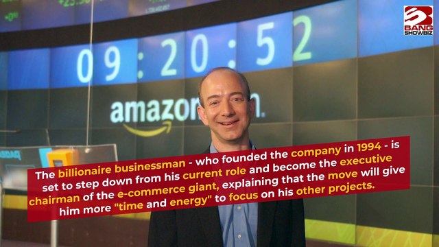 Jeff Bezos steps down as Amazon chief executive