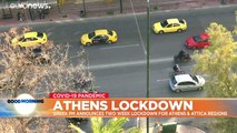 Athens heads back into lockdown to curb resurgence in COVID-19 cases