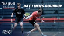 AJ Bell England Squash Championships - Men's Day 1 Roundup