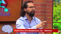 Perforación de la membrana del tímpano