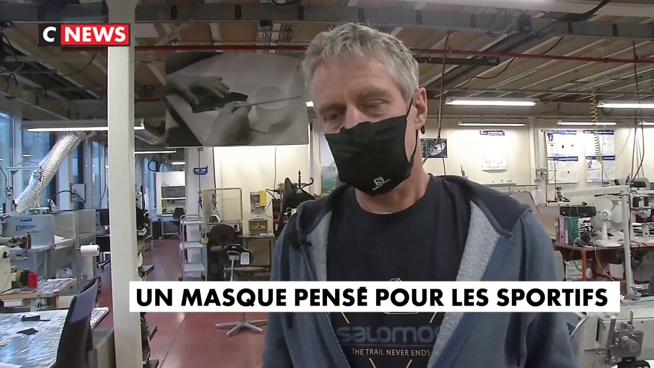 Covid : un masque pensé pour les sportifs