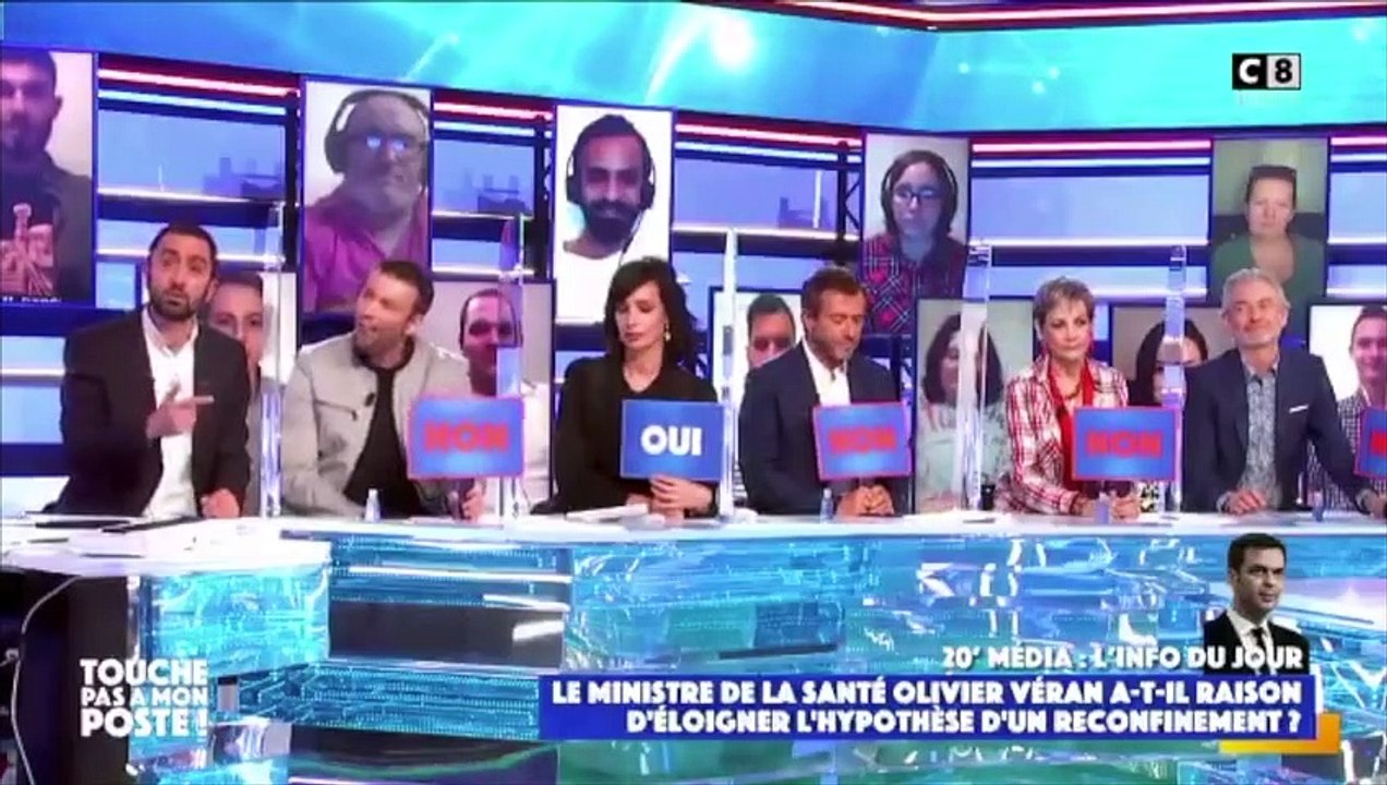 TPMP : Jimmy Mohamed "inquiet" par les propos d'Olivier Véran sur le reconfinement (vidéo)