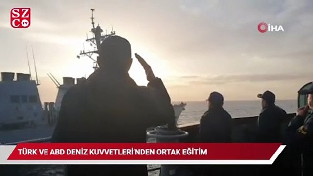Türk ve ABD Deniz Kuvvetleri’nden Karadeniz’de ortak eğitim