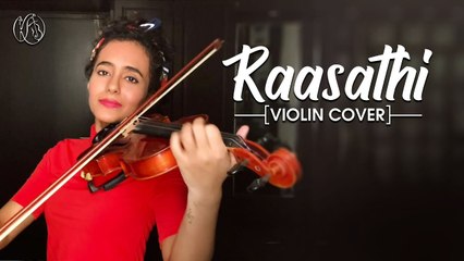 Raasathi _ Thiruda Thiruda _ Violin Cover _ Kavya Ajit