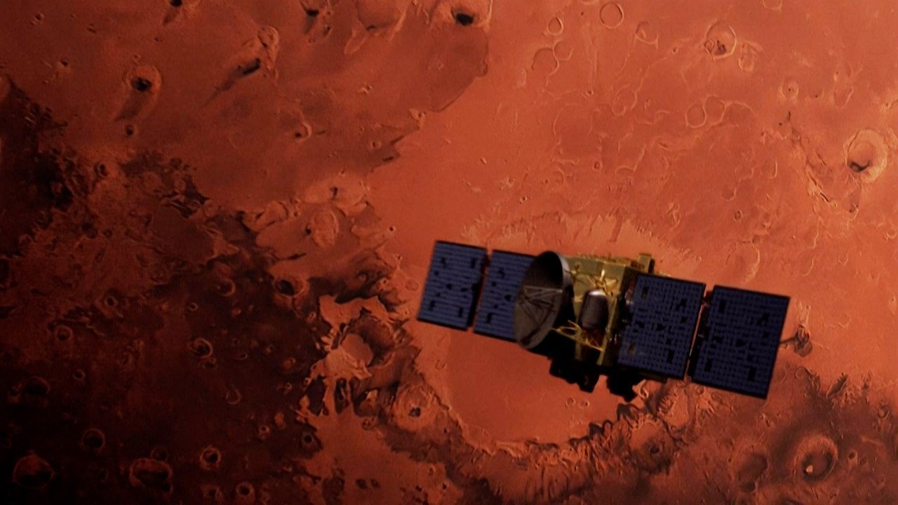 Mars-Sonde erreicht Umlaufbahn