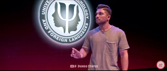 Allu Arjun [] Motivational [] Hindi WhatsApp Status [] Dumbo Status