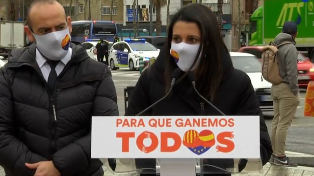 Arrimadas dice que hay que acabar con el tridente de la ruina: Colau en Barcelona, los comunes en la Generalitat e Iglesias en el Gobierno de España