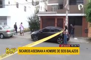 Los Olivos: asesinan de seis balazos a hombre que estaba dentro de su vehículo