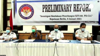 Boeing que caiu na Indonésia tinha 'anomalias'