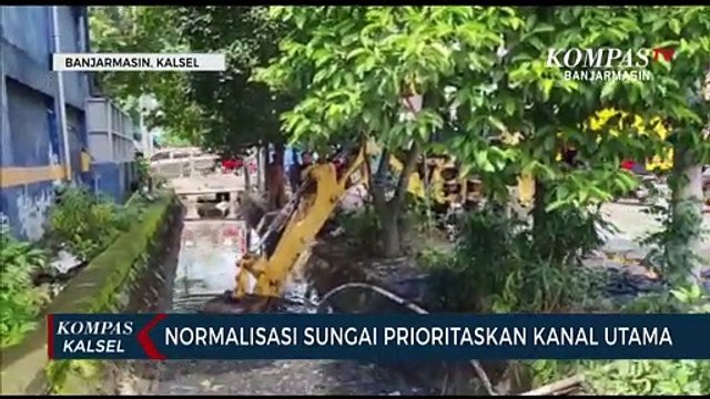 Normalisasi Sungai Pasca Banjir di Banjarmasin, Prioritaskan Kanal di Koridor Utama