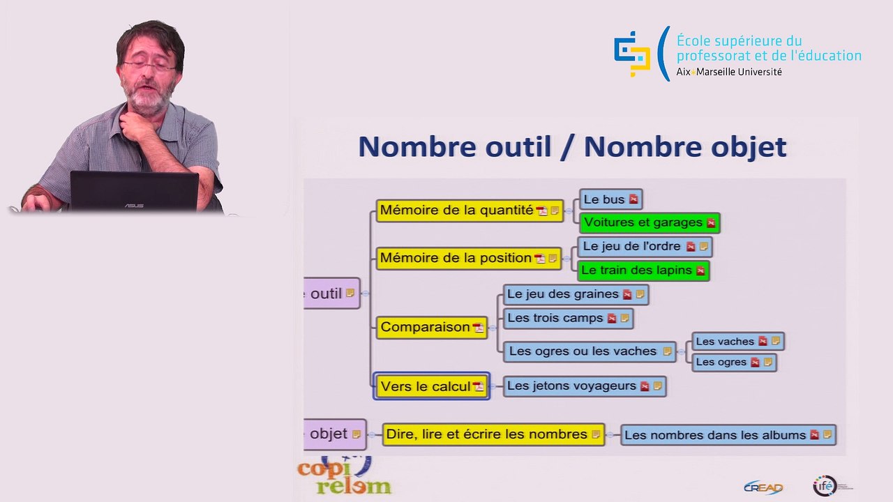 Présentation de la mallette Nombre à l'école maternelle