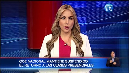 No habrá clases presenciales: Así lo determinó el COE Nacional