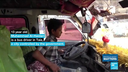 Poverty, illness, fear... Kids speak out about the war in Yemen