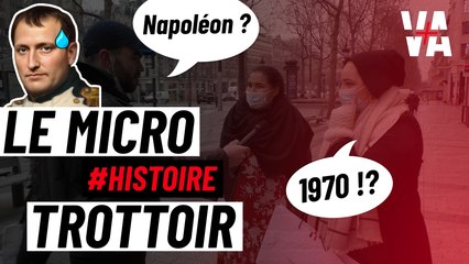 Les français sont-ils bons en Histoire ? (Micro-trottoir)