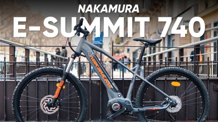 Test du Nakamura E-Summit 740 : un bon VTT s'en sort-il en ville ?