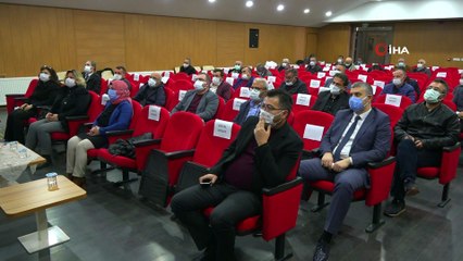 Afet eğitimindeki muhtarlar siren sesleriyle 'çök kapan tutun’ yöntemini uyguladı