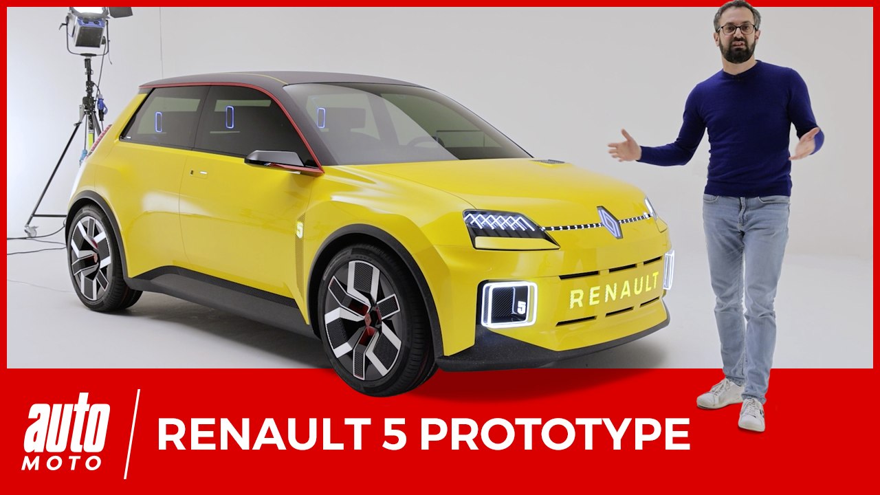 Renault R5 Prototype : on décrypte le style néo-rétro de la future R5 électrique