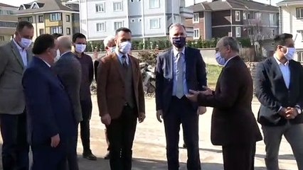 İnegöl'de 75 sokakta kaldırım çalışması sürüyor