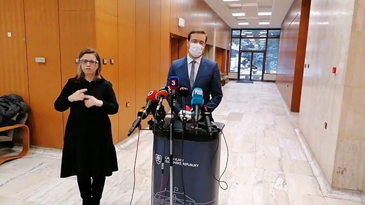 ZÁZNAM: Brífing ministra zdravotníctva M. Krajčího