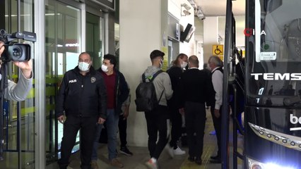 Beşiktaş kafilesi Konya'ya geldi