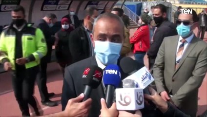 محافظ الإسماعيلية يحفز لاعبي الاسماعيلي في التدريبات: سنصرف لكم حوافز مالية