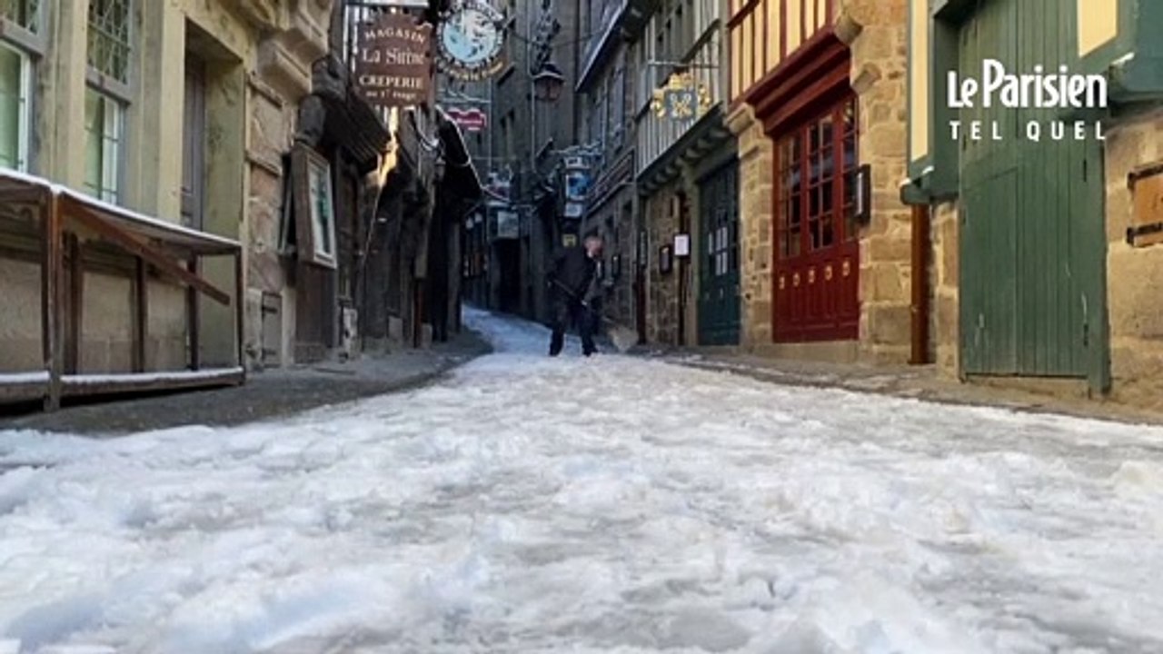De la Bretagne à Paris, des paysages recouverts de neige