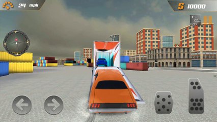 Remolque de Coches de Lujos - Jugando con Carros Camión y Avión - Juego Android