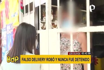 Los Olivos: transeúntes casi linchan a falso repartidor de delivery acusado de robar